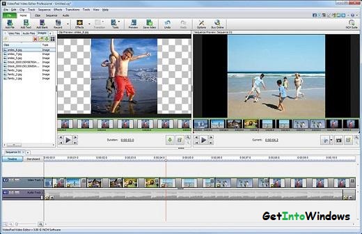 NCH VideoPad Video Editor Professional Free Download